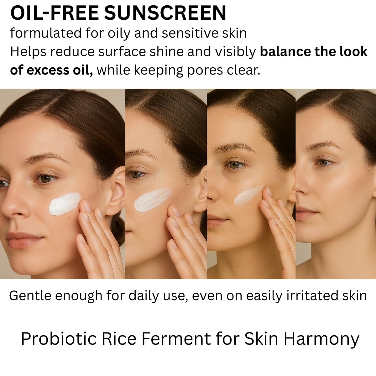 ivoryloom SPF 50 PA++++ Mineral Sunscreen | Fast Absorbing Hydration with Rice Ferment, Niacinamide, Hyaluronic Acid, Titanium Dioxide | Broad Spectrum | No White Cast | Reef Safe | 1.7 OZ