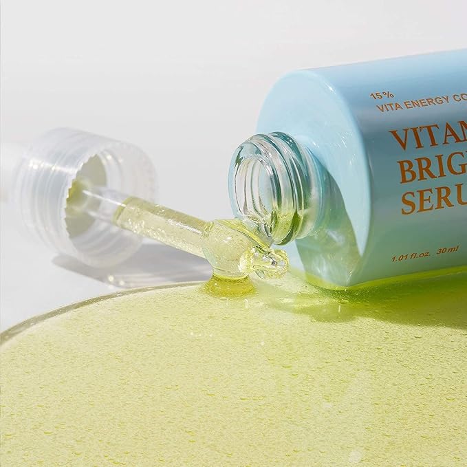 [SKIN&LAB] Vitamin Skincare Set: Includes Vitamin C Brightening Serum and Vitamin B Gel Cream