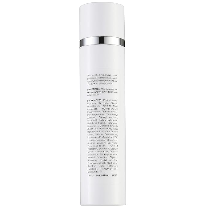Anti Aging Night Cream - Intense Hydrating Face Moisturizer - Enriched with Hyaluronic Acid, Ceramide, Peptides, Excellent Night Face Cream - Fragrance Free - Light Feeling - 1.7 oz