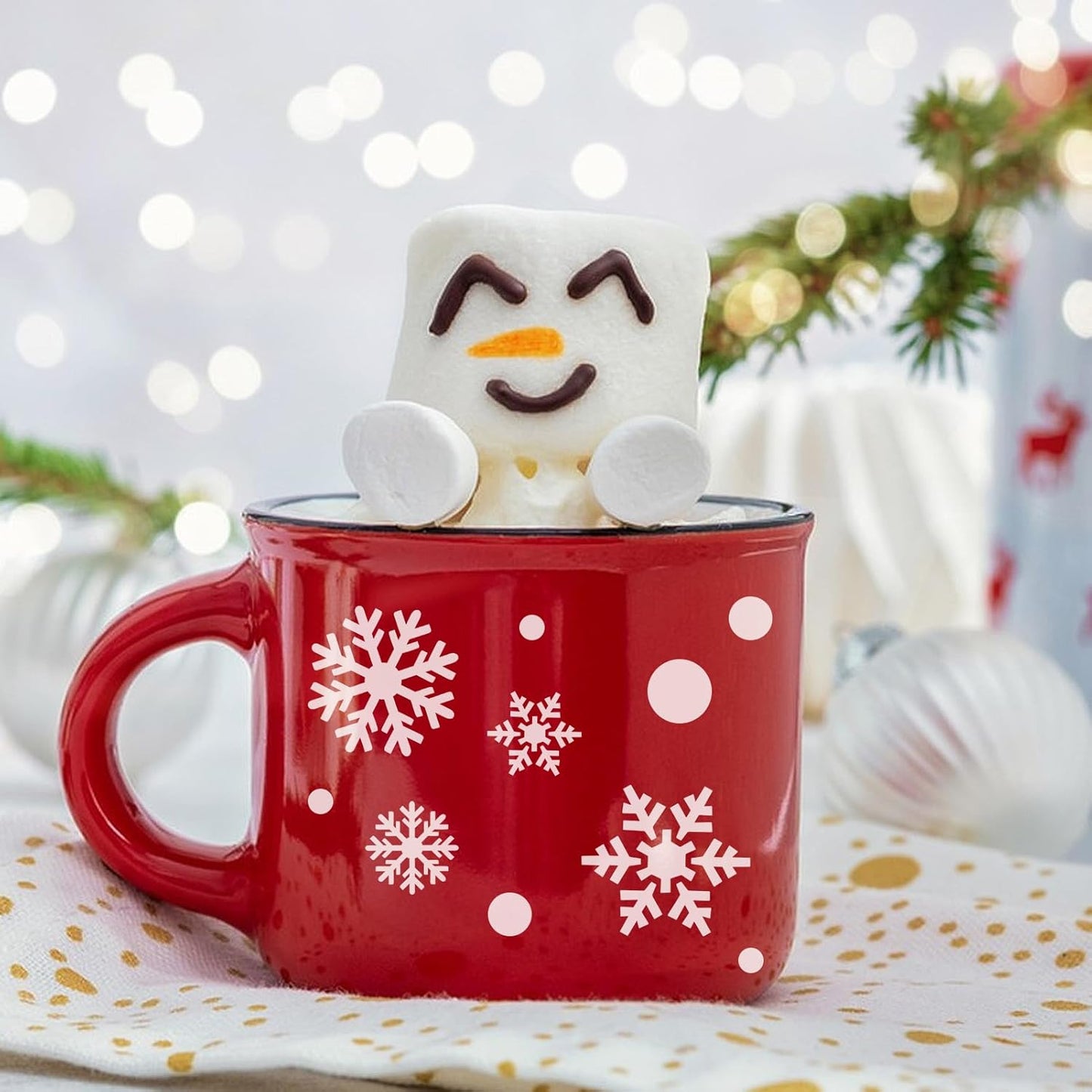 9 Pcs Large Snowflake Stencils for Window, Snow Flake Templates for Glass Large Snowflake Window Decorations Xmas Stencils Winter Decor for Painting on Wood Wall Card (Style 1)