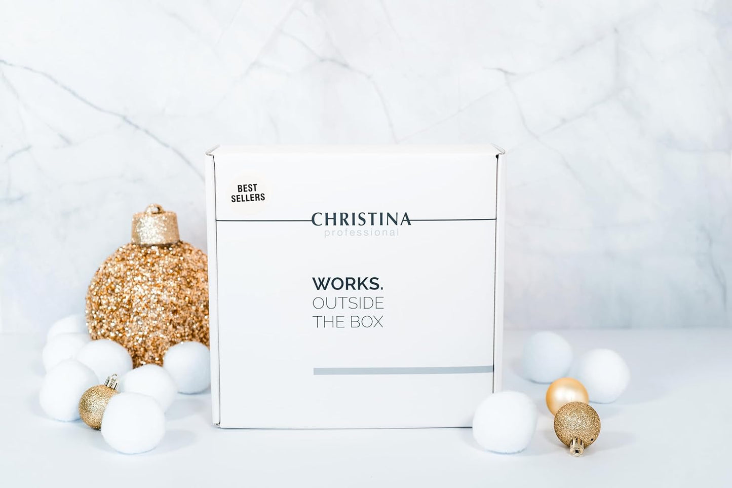 -CHRISTINA- Christmas Gift Box #6 | Cleanser Serum Peeling Soap Day Cream SPF50