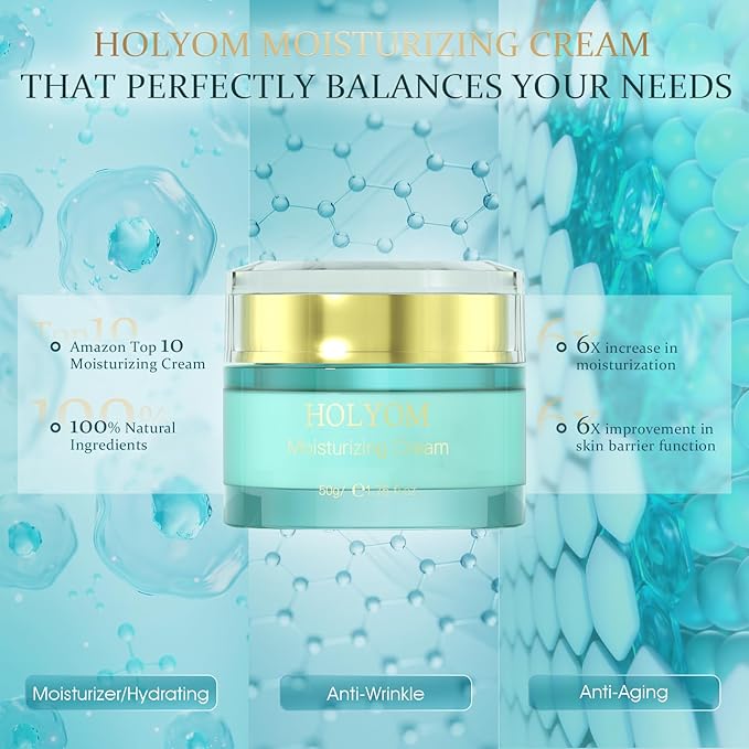Anti-Aging Face Repair Night Cream - Hydrate Natural Formula for Wrinkles & Fine Lines Hydrating Moisturizing Daily Facial Moisturizing Cream Repair, 1.75 Fl Oz