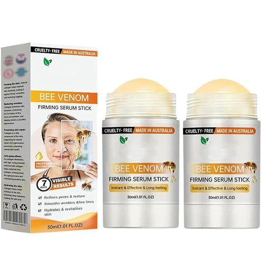 Bee Venom Firming Serum Stick,Advanced Firming & Wrinkle-Reducing Cream,Lifts and Tightens the Skin,Effectively Solving Wrinkles and Fine Lines for All Skin Types (2)