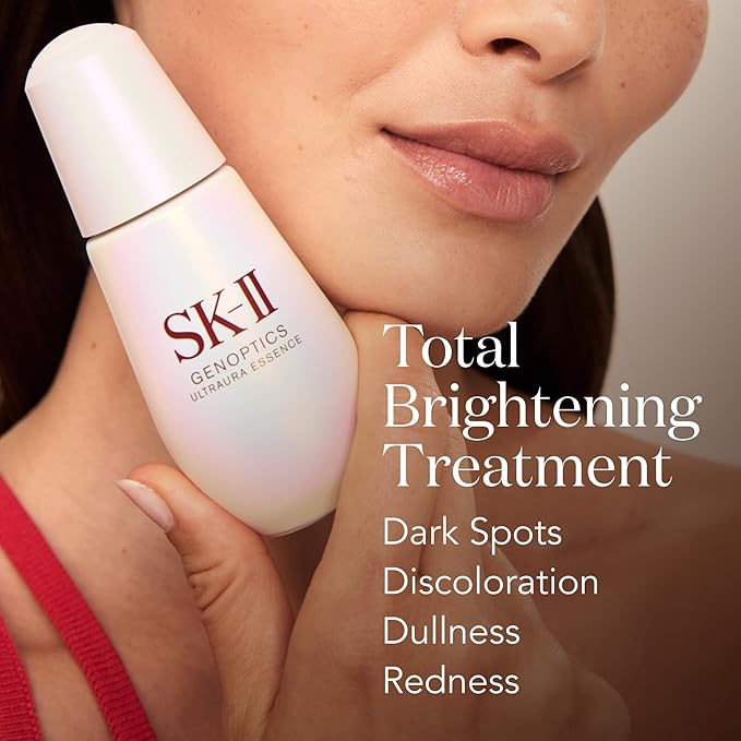 SK-II GenOptics Essence Brightening Serum - Radiance Boosting Face Serum to Target Sun Spots, Dullness & Uneven Texture - Improves Natural Regeneration for Youthful Skin (1.7 oz)