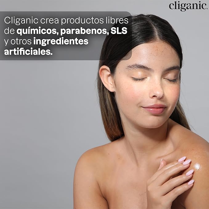 Cliganic Organic Rosehip Seed Oil for Face, 100% Pure | Natural Cold Pressed Unrefined Non-GMO | Carrier Oil for Skin, Hair & Nails