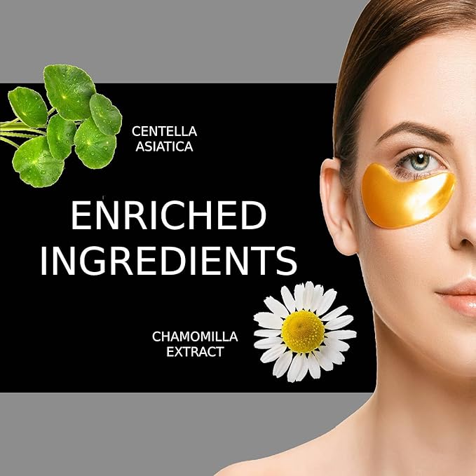 CÉLOR Under Eye Patches for Puffy Eyes and Dark Circles (16 Pairs) with Amino Acid & Collagen - Under Eye Masks Great for Bachelorette Party Favors, Swag Bag Stuffers, Spa Gifts for Women