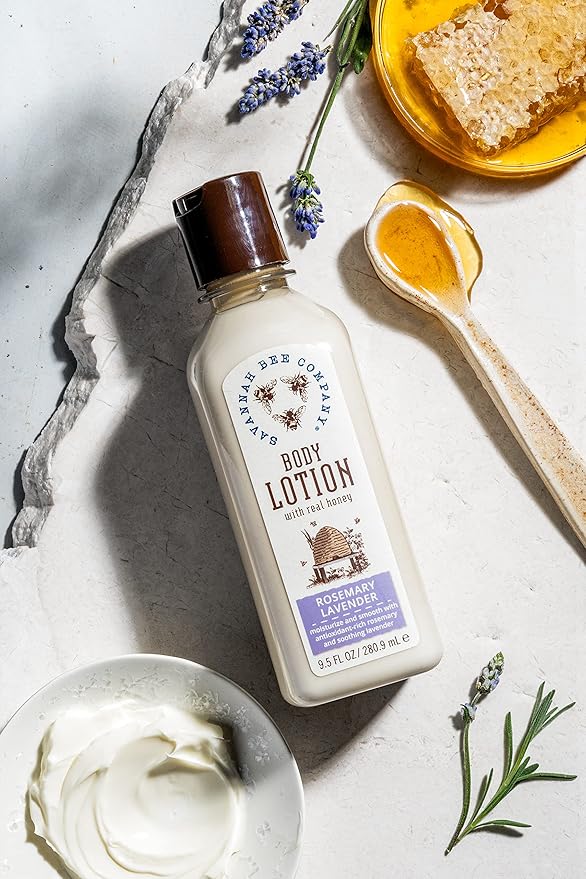 Savannah Bee Company Honey Body Lotion - All Natural Body Lotion for Women and Men