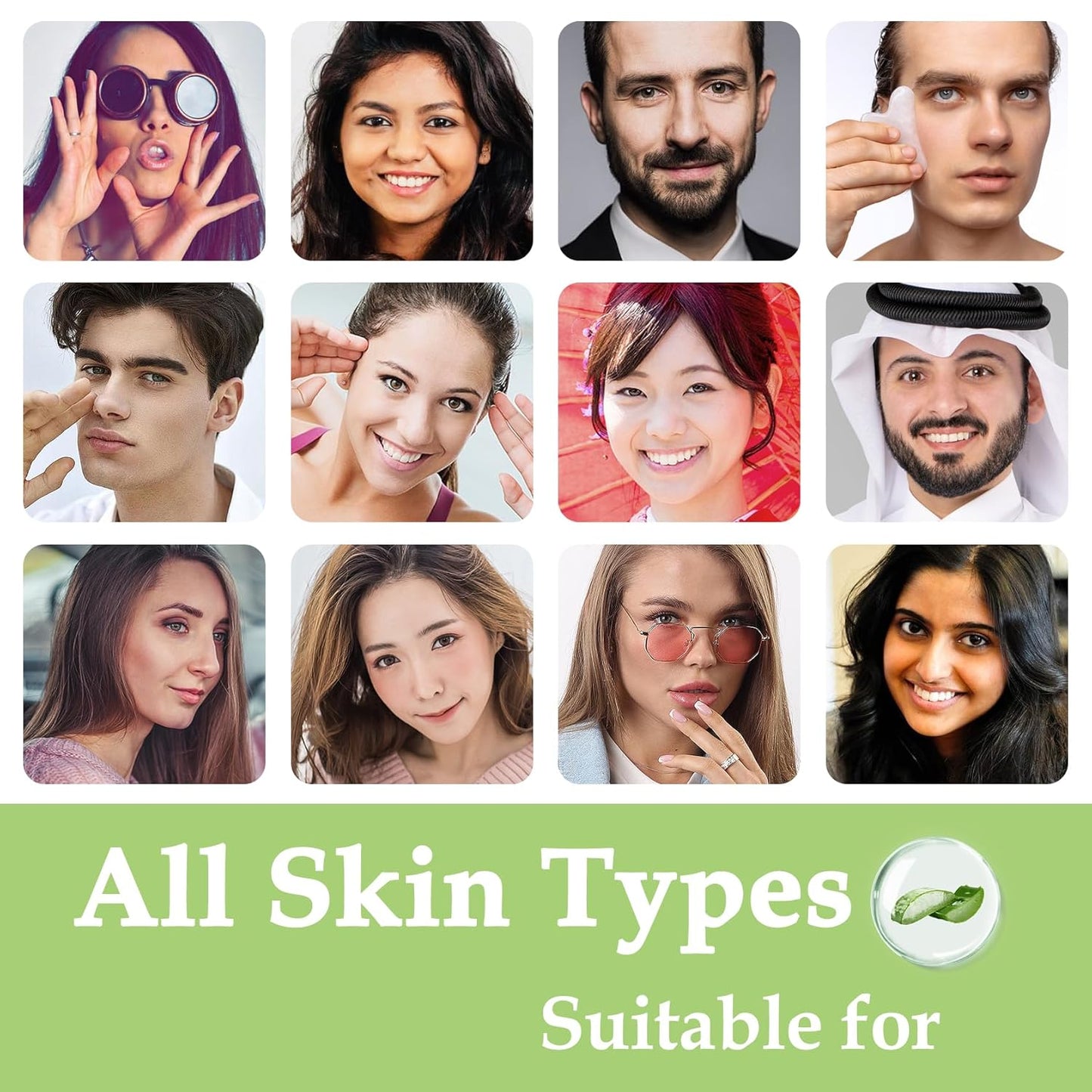 16PCS Aloe Vera Gel for Face,Made within 100% Organic Aloe Vera Gel,Natural Hydrating Pure Vera Moisturizer for Soothing Skincare,Moisturizing Aloe Lotion for Skin,Face,After Sun Care,16.93oz