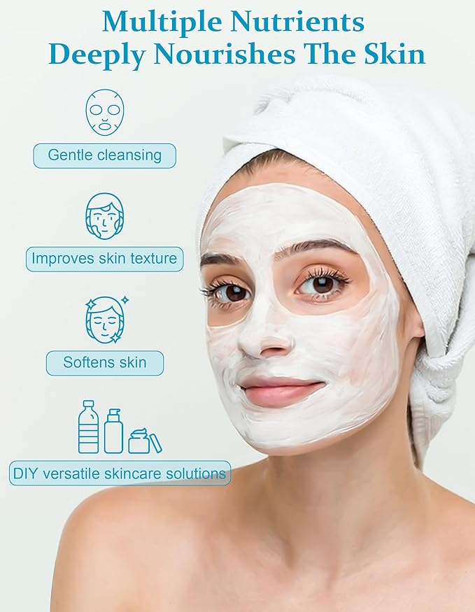 Freshwater Pearl Powder Organic, 100g100% Natural Pearl Powder,DIY Skincare —DIY Antioxidant, Deep Cleansing, Pore-Shrinking, Anti-Aging Mask