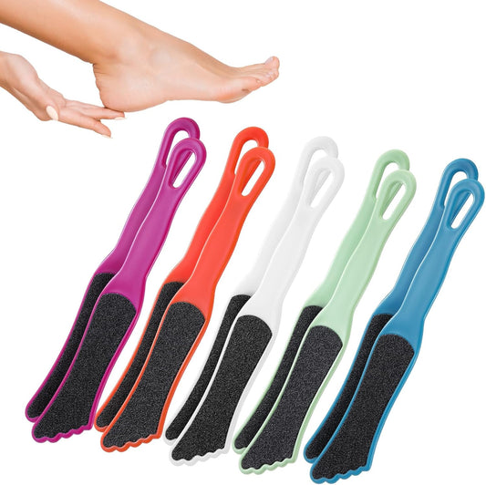 10 Pack Foot File Callus Remover with Double Sided Pedicure Tools for Feet Professional Sander for Dead Skin Foot Scrubber Rasp for Women Men Family Feet Beauty Spa