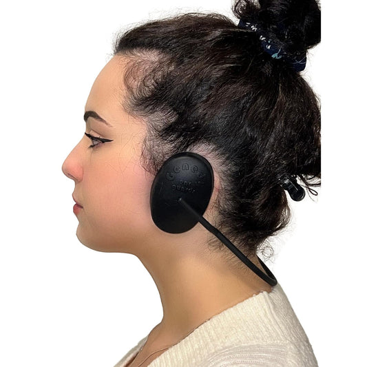 Ear Covers for Shower, Heat and Hair Dye Protection - Black - Waterproof Ear Covers for Washing Hair - Reusable Silicone Ear Caps For Hair Dye - Ear Protectors From Heat Styling and Dryer