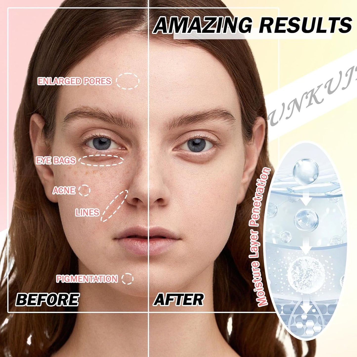 10PCS Hydrating Facial Sheet Mask,Moisturizing Face Masks Skincare Gift Set,Long Lasting Face Mask Skin Care & Facial Mask Kit for All Skin Types 09