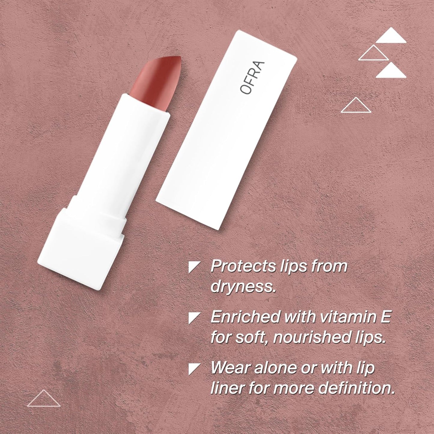 Ofra Spicy | Long Lasting & Extremely Pigmented Lipstick | Moisturizing Formula for Smooth, Hydrated Lips | Bold, Vibrant Color with All-Day Wear | 4.5g 0.16oz