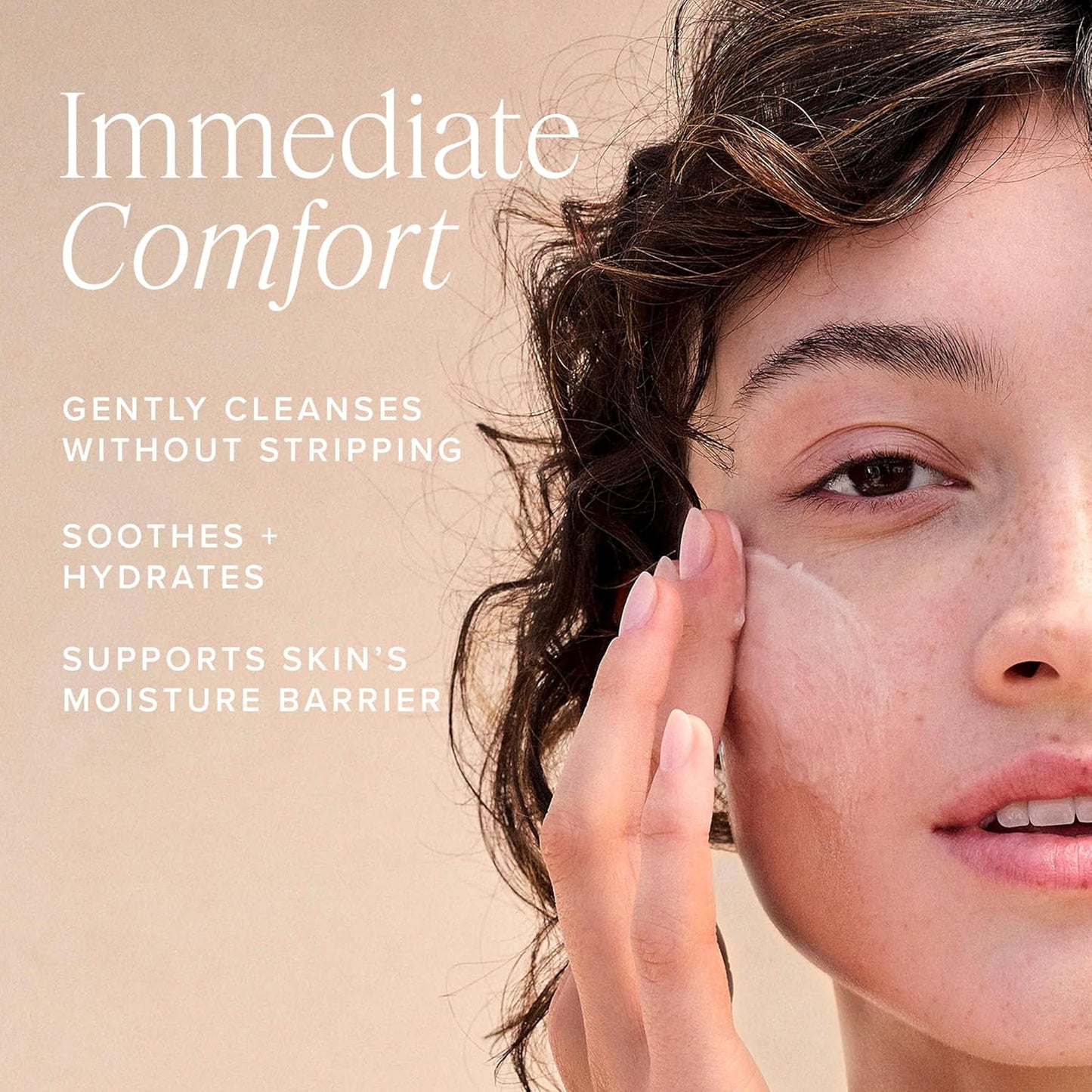 Farmacy Face Cleanser & Honey Halo Duo – Gentle Creamy Face Cleanser (5 fl oz), Honey Halo Ceramide Moisturizer (9ml) for Nourishing Makeup Removal & Deep Hydration