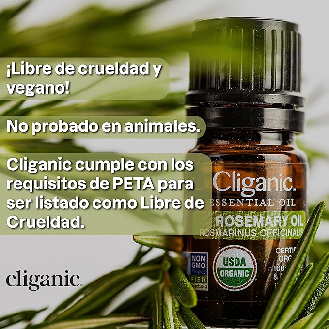 Cliganic Organic Rosehip Seed Oil for Face, 100% Pure | Natural Cold Pressed Unrefined Non-GMO | Carrier Oil for Skin, Hair & Nails