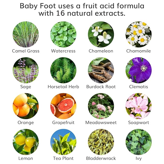 Baby Foot Original Exfoliation Foot Peel - Callus Remover for Rough Cracked, Dry Feet, Dead Skin Removal - Foot Peeling Mask for Baby Soft Feet - Spa Experience at Home & Gift Ideas - Lavender Scented