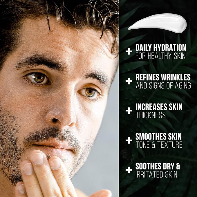 RUGGED & DAPPER Hydration Daily Face Moisturizer and Night Cream Bundle