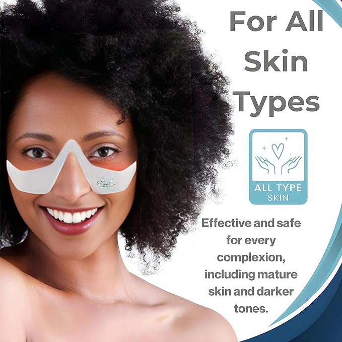 Skin Care Red Light Therapy Glasses Specifically for Dark Circles and Under Eye Bags-Intense Microcurrent Eye Masks for Dark Circles Puffiness-Anti Aging Brightening Glasses (Glasses Only (1-Piece))