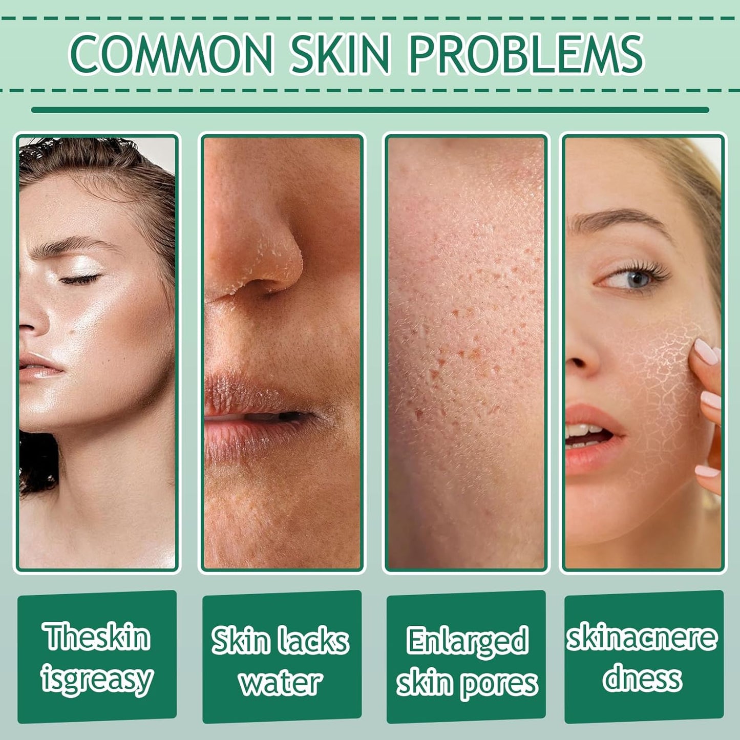 Aloe Vera Skin Care Set,Facial Kit with Facial Cleanser,Toner,Eye Cream,Face Serum,,Exfoliating Gel,Face Cream & 3PCS Mask,Travel Skincare Kit for Women (9PCS)