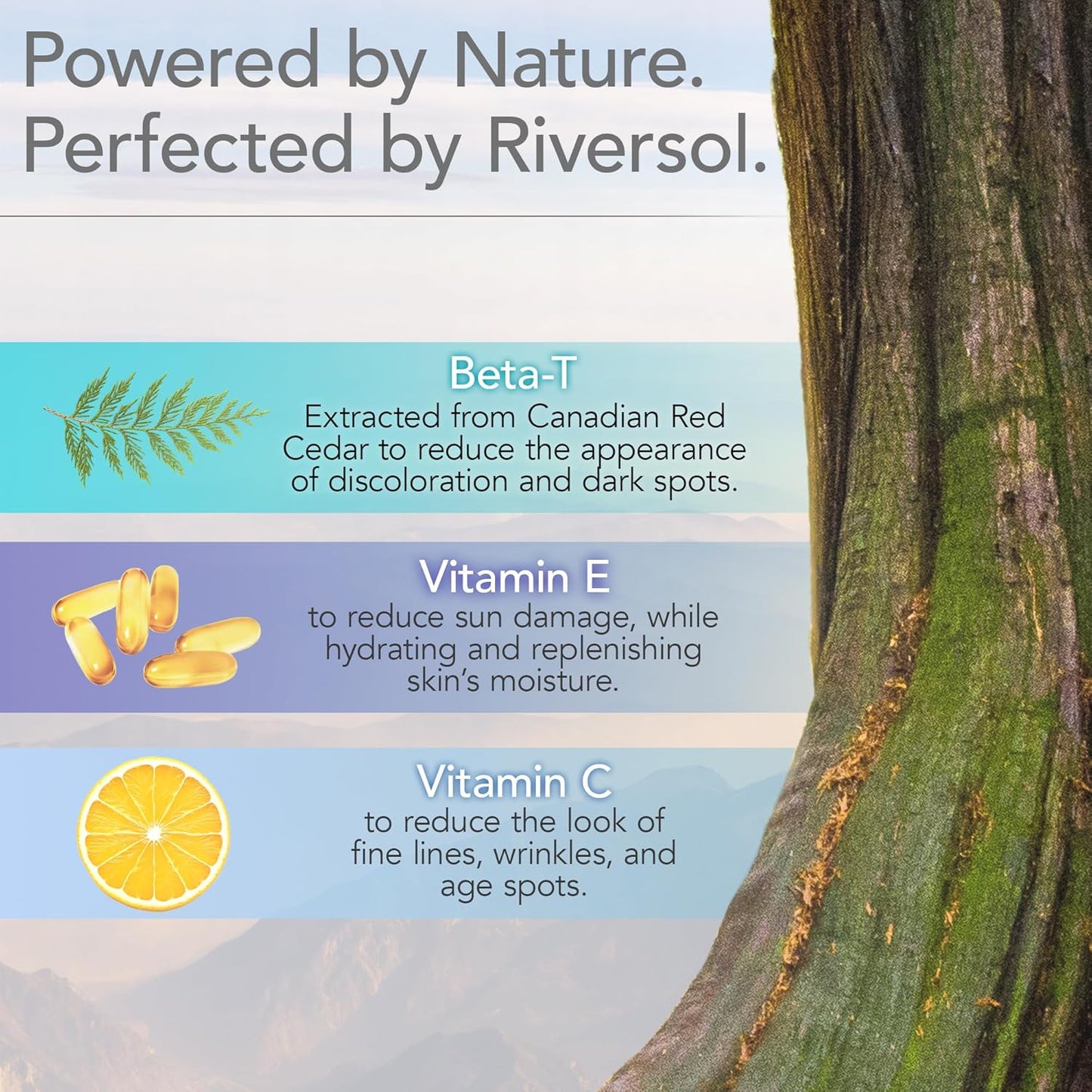 Riversol Anti-Aging Serum | Dermatologist-Developed Vitamin C Face Serum | Brightens Skin & Corrects Dark Spots | Reduces Wrinkles & Sun Damage | Sensitive Skin Safe | 2 fl oz