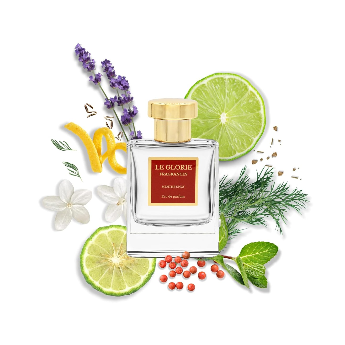 Inspired by Creed's Viking, Menthe Spicy EDP, Long Lasting 12-14 Hours Perfume Spray for Men, Women, All Skin Types, Cruelty Free - 0.33 oz 10ml