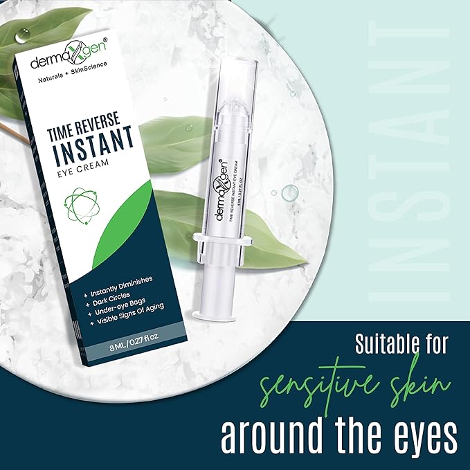 Advanced Eye Cream with Turmeric & Vitamin C – Hydrating Formula for Dark Circles, Puffiness & Eye Bags – Visibly Smooths Fine Lines for a Refreshed Look – 8ml