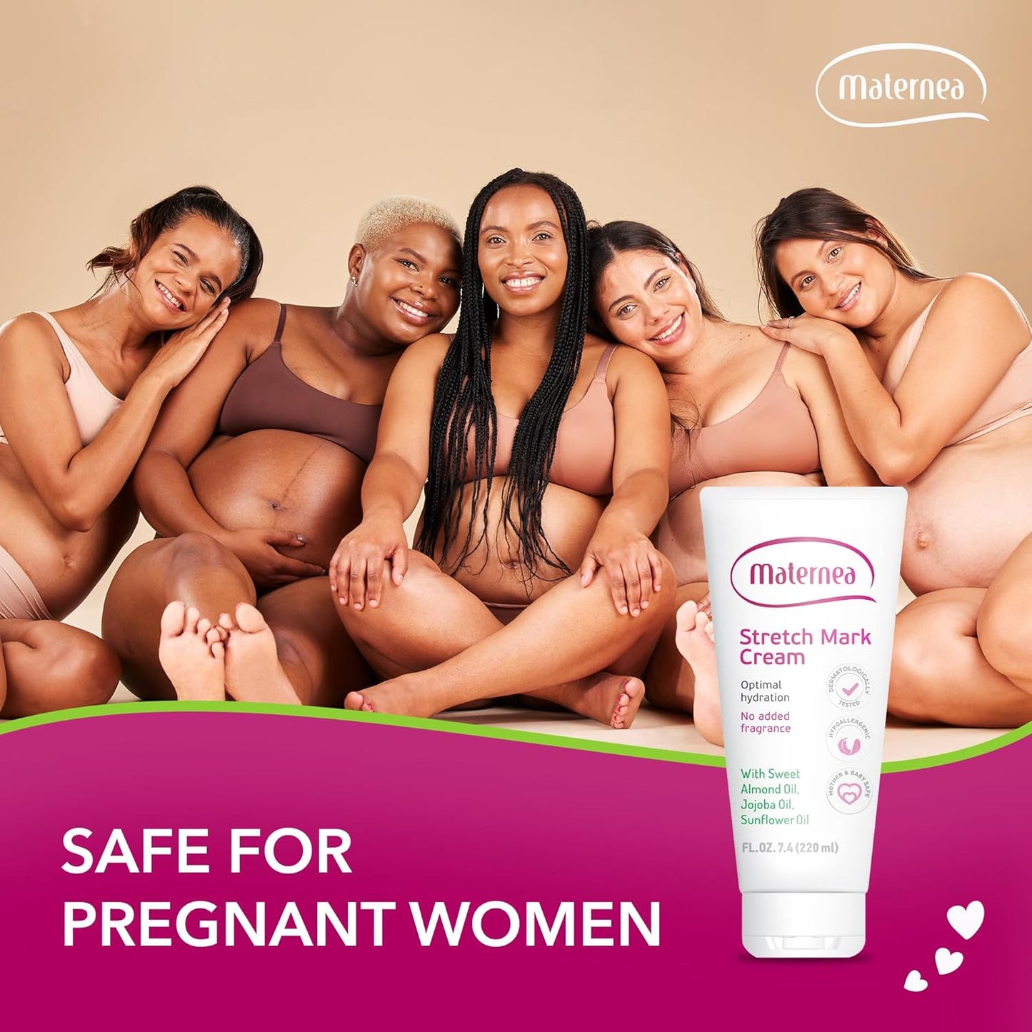 Stretch Mark Cream - Provides optimal skin hydration and improves its appearance. (150 ml)