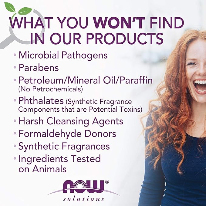 NOW Foods Solutions Rosewater Rejuvenating Mist, Hydration and Rejuvenation Spray for All Skin and Hair Types, 4-Ounce