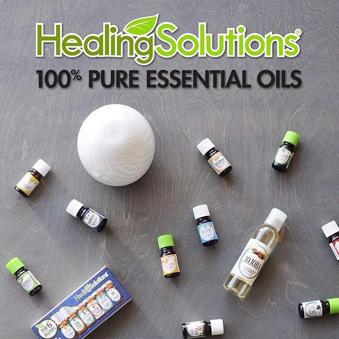 Healing Solutions Oils - 0.33 Cassia Essential Oil Organic, Undiluted, Pure Cassia Oil for Skin, Diffuser - 10ml