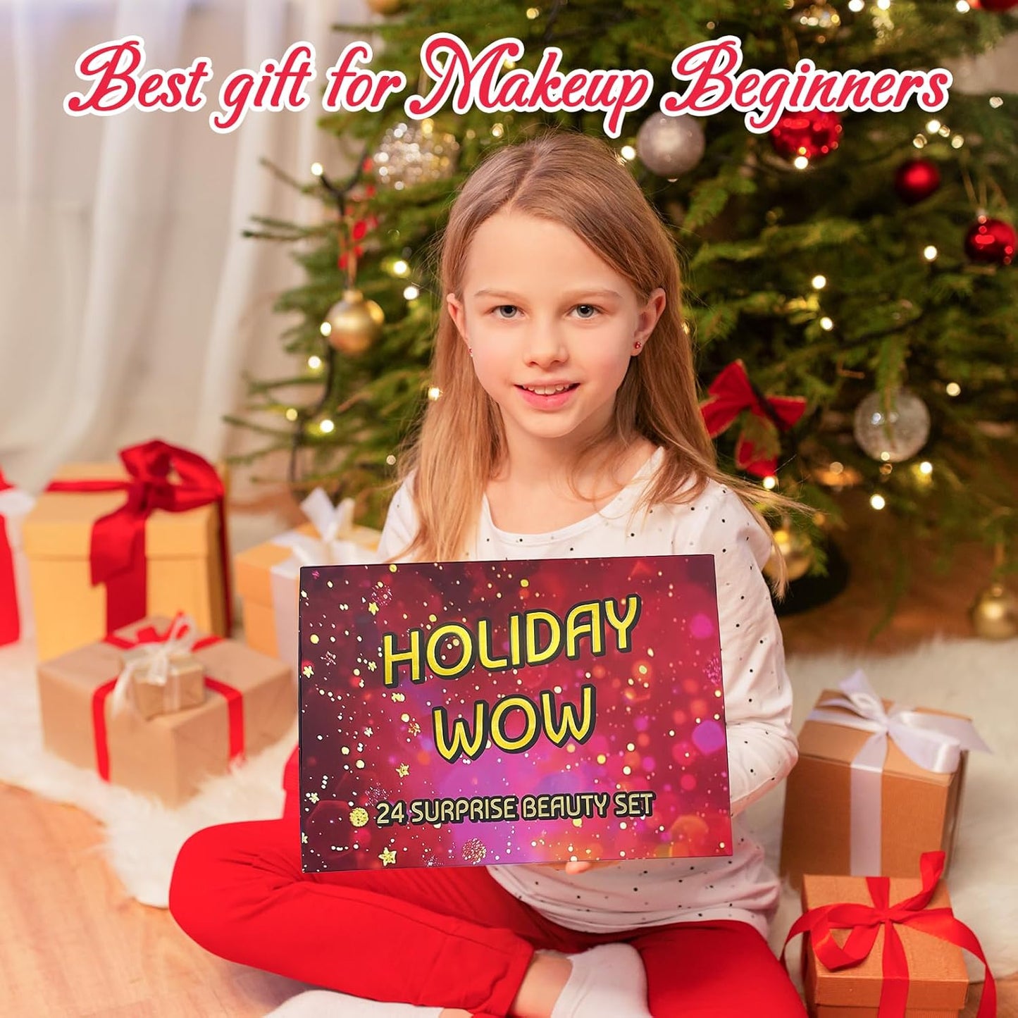 Makeup Advent Calendar 2025 for Teens Girls - 24 Days Christmas Countdown Calendar Surprises Individually Boxed, Makeup Gift Kit for Teenagers, Daughters,Friends,and Girls Xmas Gift