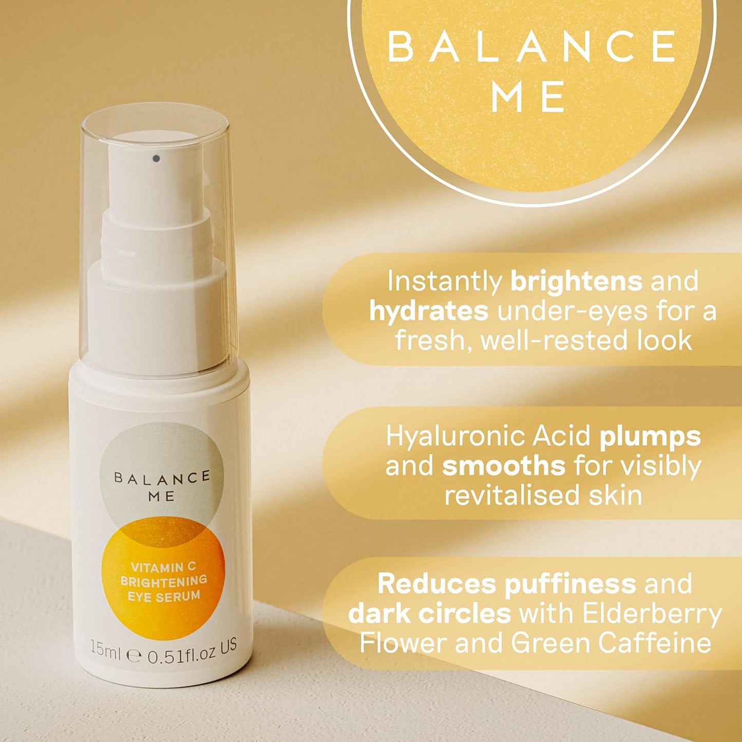 Balance Me Supercharged Radiant Skin Duo, Skincare Set with AHA Glow Mask, Vitamin C Repair Serum & Free Vitamin C Eye Serum, Anti-Aging, Brightening & Hydrating, 3 Piece Gift Set