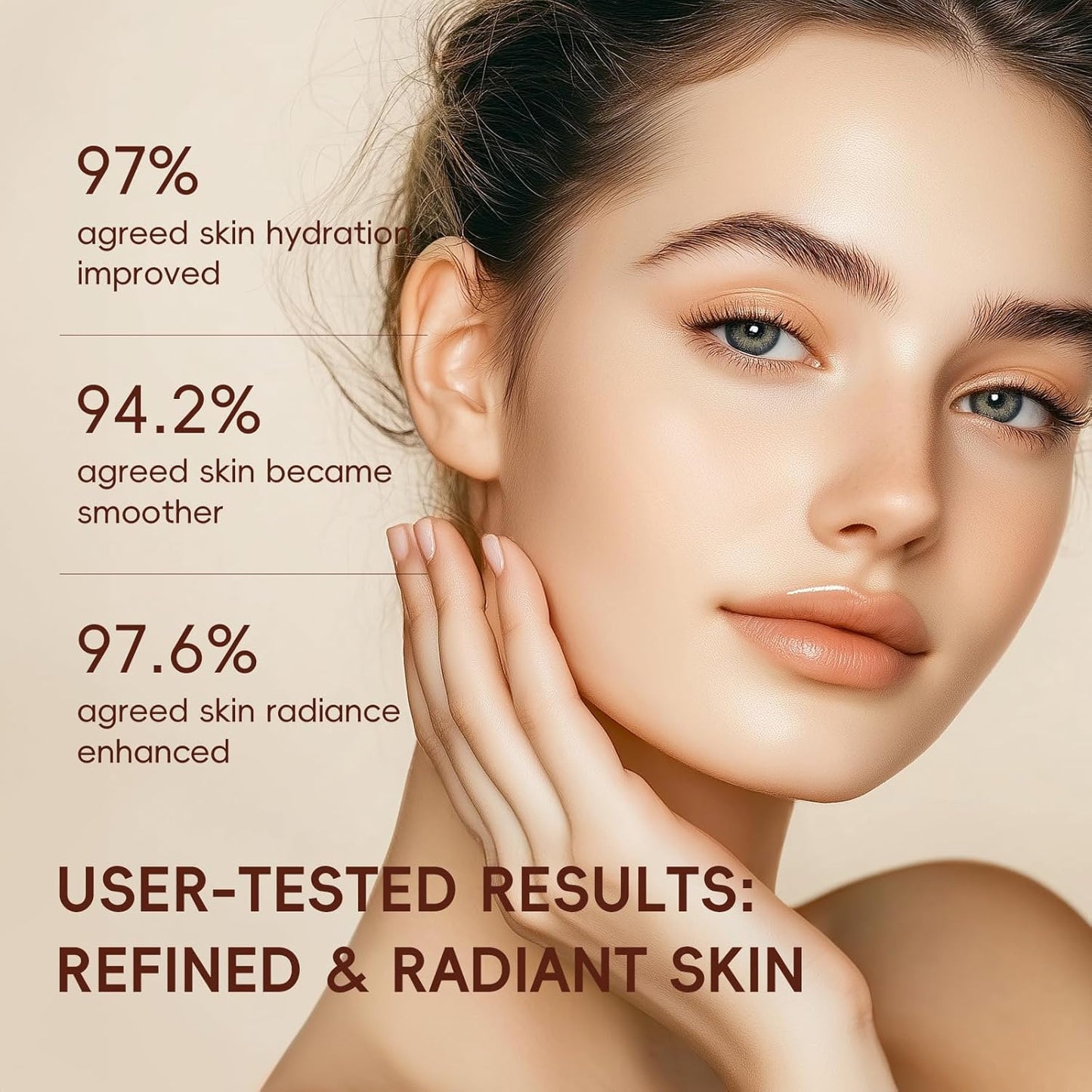 Rice Radiance Skincare Set 5pcs – 5-Step Moisturizing Korean Skin Care Routine with Triple Fermented Rice Extract, Hyaluronic Acid & Ceramides for Glowing Skin, All Skin Types