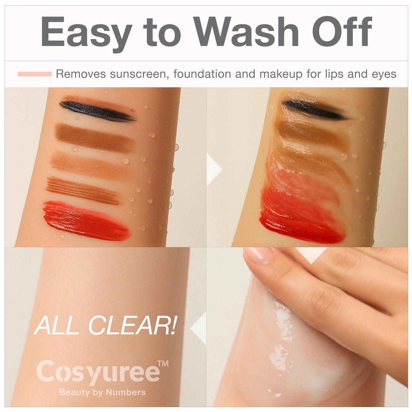 Collagen Pore Cleaning Oil Cleanser for Face by COSYUREE– AHA BHA PHA LHA Oil for Deep Cleansing, Face Cleansing, Hydration, and Makeup Removal, Korean Skincare with Lemon & Lavender