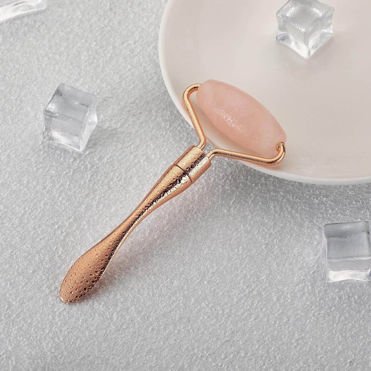 Tekson Face Massager Roller, 2-in-1 Jade Roller Facial Sculptor, Skin Care Tool for Skin Tightening, Anti-Aging, Reduce Puffiness/Wrinkles, Improve Facial Contour, Promote Lymphatic Drainage