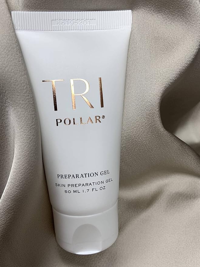 TriPollar Stop Preparation Gel 50ml (X4) - High Radio Frequency Skin Tightening Facial Machine Gel - Professional Home RF Anti-Aging Formula - Compatible with TriPollar Stop Devices - FDA Cleared