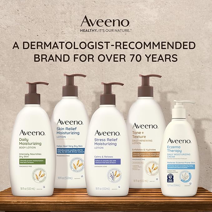 Aveeno Sheer Hydration Daily Moisturizing Fragrance-Free Lotion with Nourishing Prebiotic Oat, Fast-Absorbing Body Moisturizer for Dry Skin with Lightweight, Breathable Feel, 12 fl. oz
