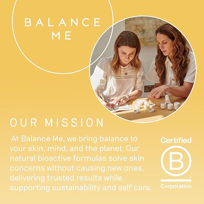 Balance Me Vitamin C Repair Serum, With Hyaluronic Acid, Reduce Age Spots & Hyperpigmentation, Anti-Ageing & Hydrating Face Serum – 100% Natural, Vegan & Cruelty Free, Made in UK, 1.01 Fl Oz