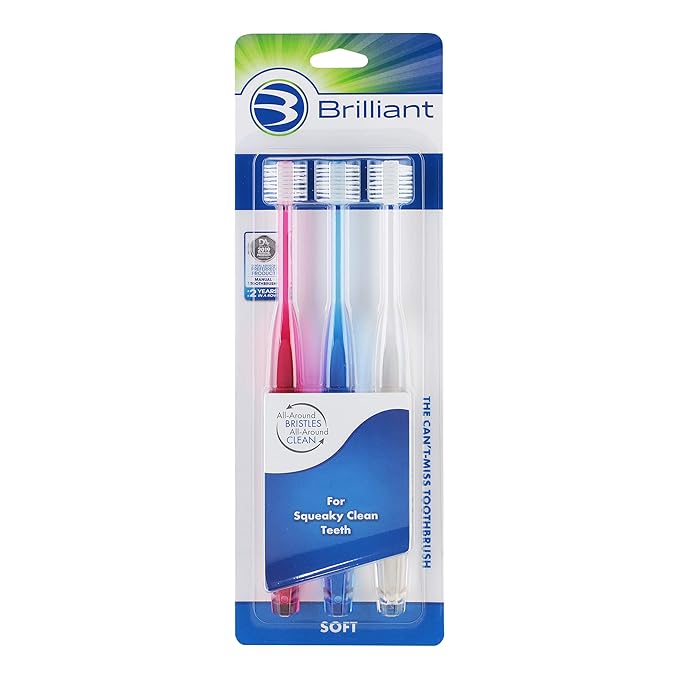 HartFelt Foot Care and Brilliant Oral Care Bundle with Face Scrub, Adult Soft Toothbrush and Toothpaste…