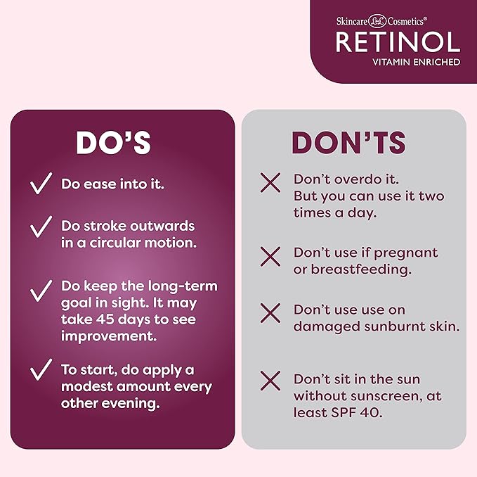 Retinol Anti-Aging Facial Oil – Instantly Adds A Glow To Your Face For A Younger Look – Radiance Booster With Nine Essential Oils Restores Hydration & Nourishment To Your Skin Night & Day