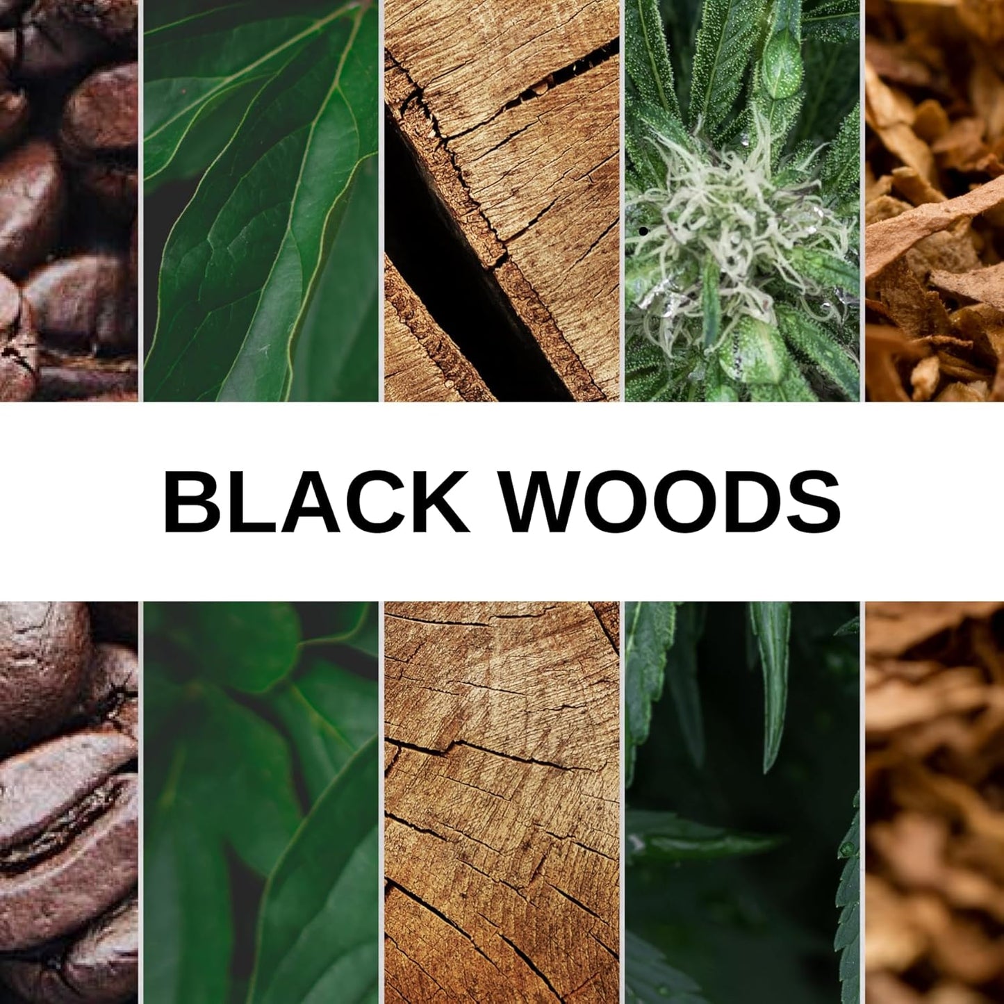 Inspired by Nasomato Black Afgano, Black Woods EDP, Long Lasting 12-14 Hours Perfume Spray for Men, Women, All Skin Types, Cruelty Free - 1.7oz 50ml