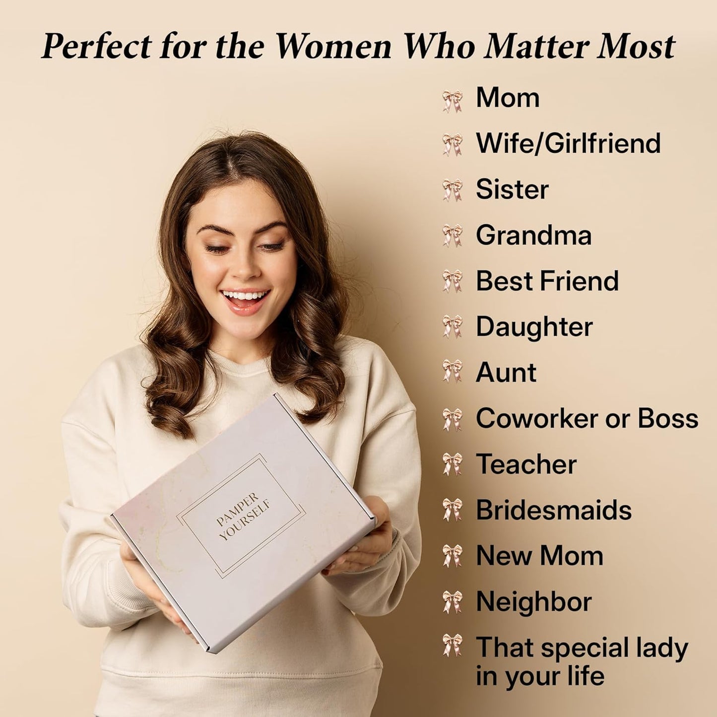 17-Piece Luxury Gift Set with Robe | Complete INFUSÉ White Tea & Coconut Bath Collection | Self-Care Kit with Bath Bombs, Face Masks & Hair Care | Bridesmaid, Mom, Wife, Grandma or Loved Ones