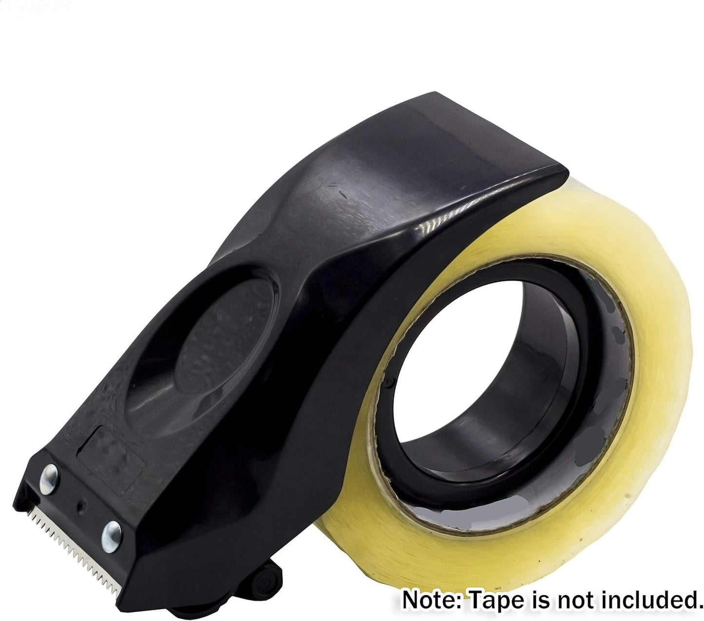 Easy-Mount 2 Inch Tape Gun Dispenser Packing Packaging Sealing Cutter Black Handheld Warehouse Tools