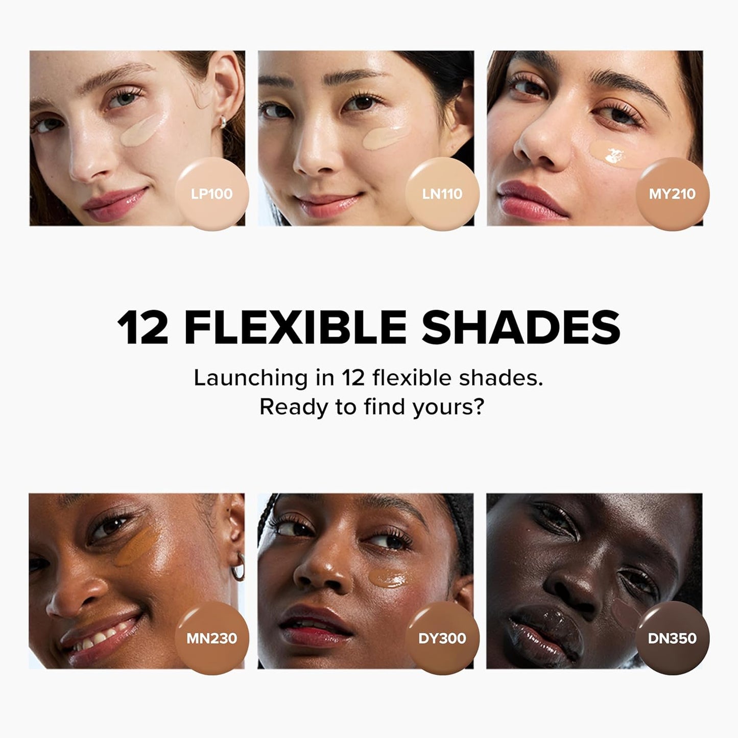 Beauty of Joseon Daily Tinted Fluid Sunscreen 12 Shades for Face Moisturizing Broad Spectrum SPF 40 Korean Skincare 50ml, 1.69 fl.oz #DY300