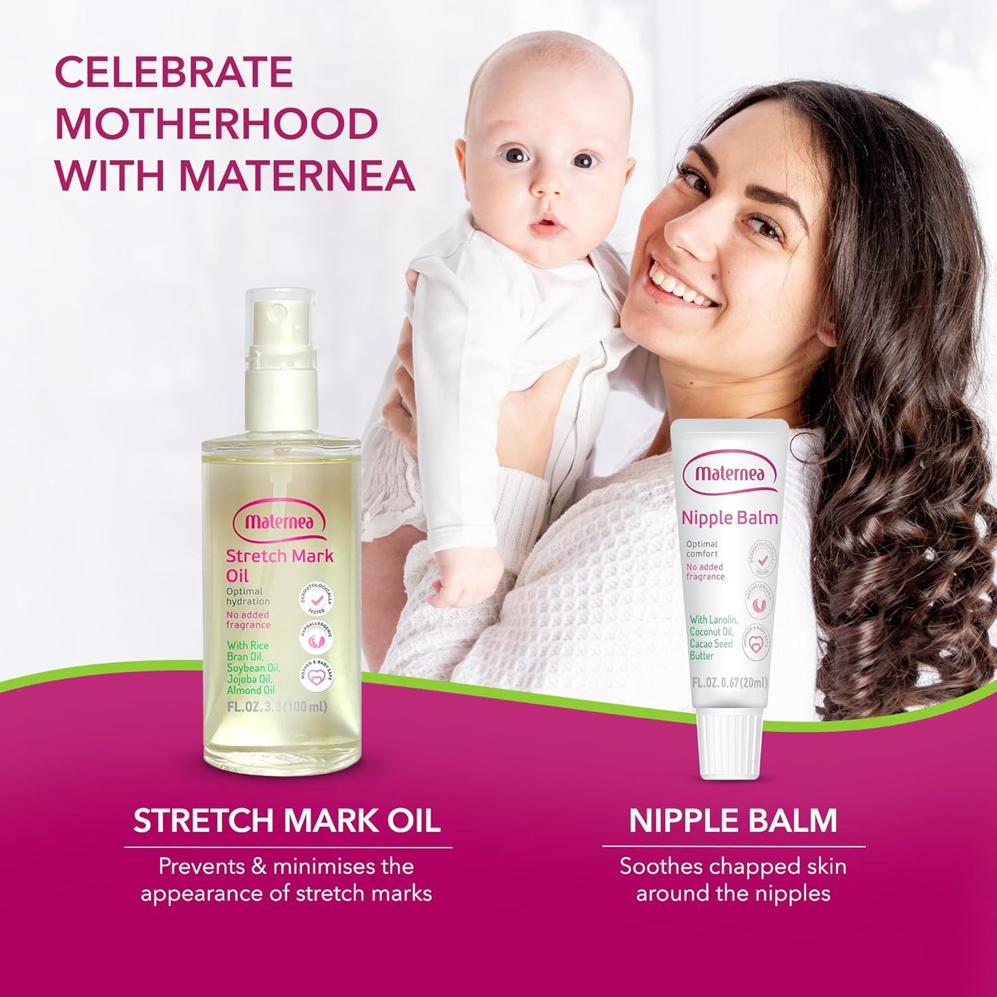 Stretch Mark Cream - Provides optimal skin hydration and improves its appearance. (150 ml)