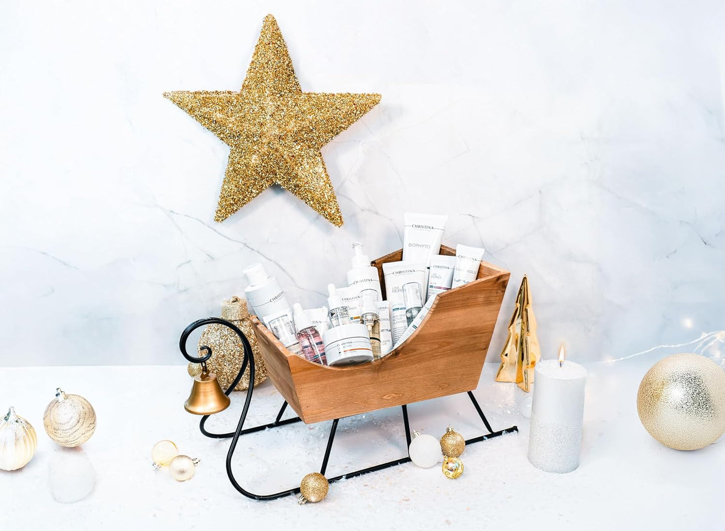 -CHRISTINA- Christmas Gift Box #6 | Cleanser Serum Peeling Soap Day Cream SPF50