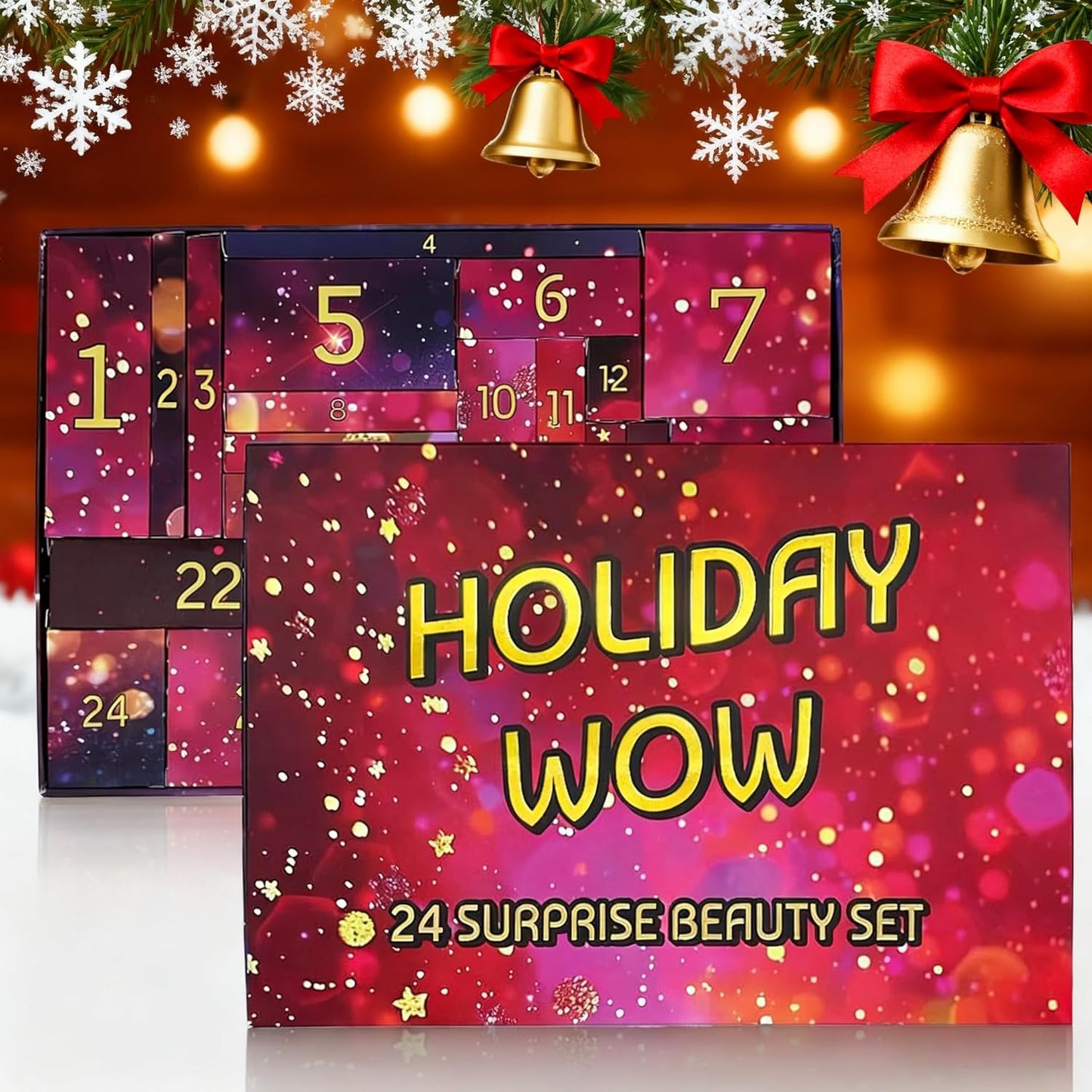 Makeup Advent Calendar 2025 for Teens Girls - 24 Days Christmas Countdown Calendar Surprises Individually Boxed, Makeup Gift Kit for Teenagers, Daughters,Friends,and Girls Xmas Gift