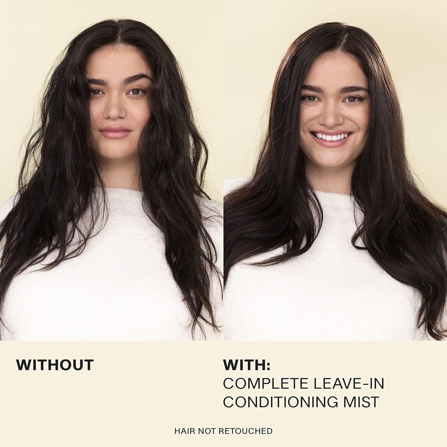 JVN Complete Leave-In Conditioning Mist, 5 Fl Oz, Frizz Fighting Moisture Multiplier, Detangler, UV and Heat Protection Spray, Hair Care for Women and Men, Silicone Free